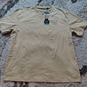 Gap Logo Beige Oversize Tee T-Shirt